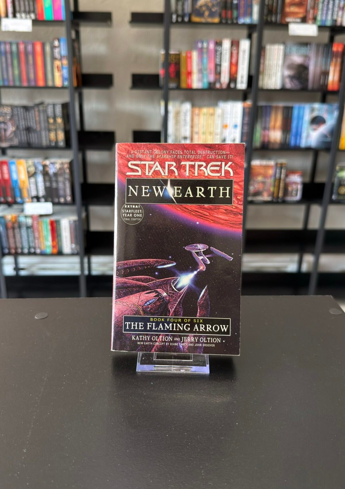 The Flaming Arrow: New Earth #4 (Star Trek #92)