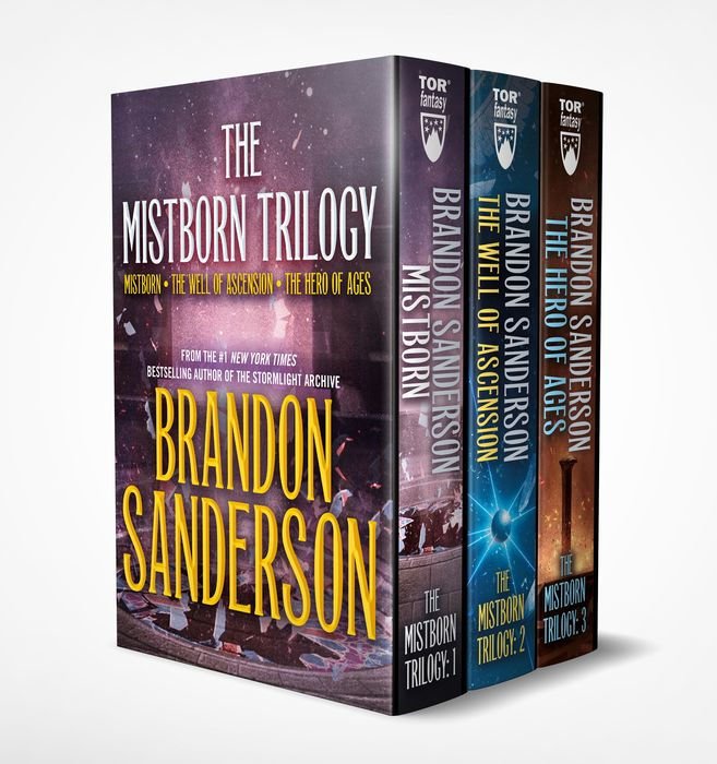 Mistborn Boxed Set 1: Mistborn, The Well of Ascension, The Hero of Ages