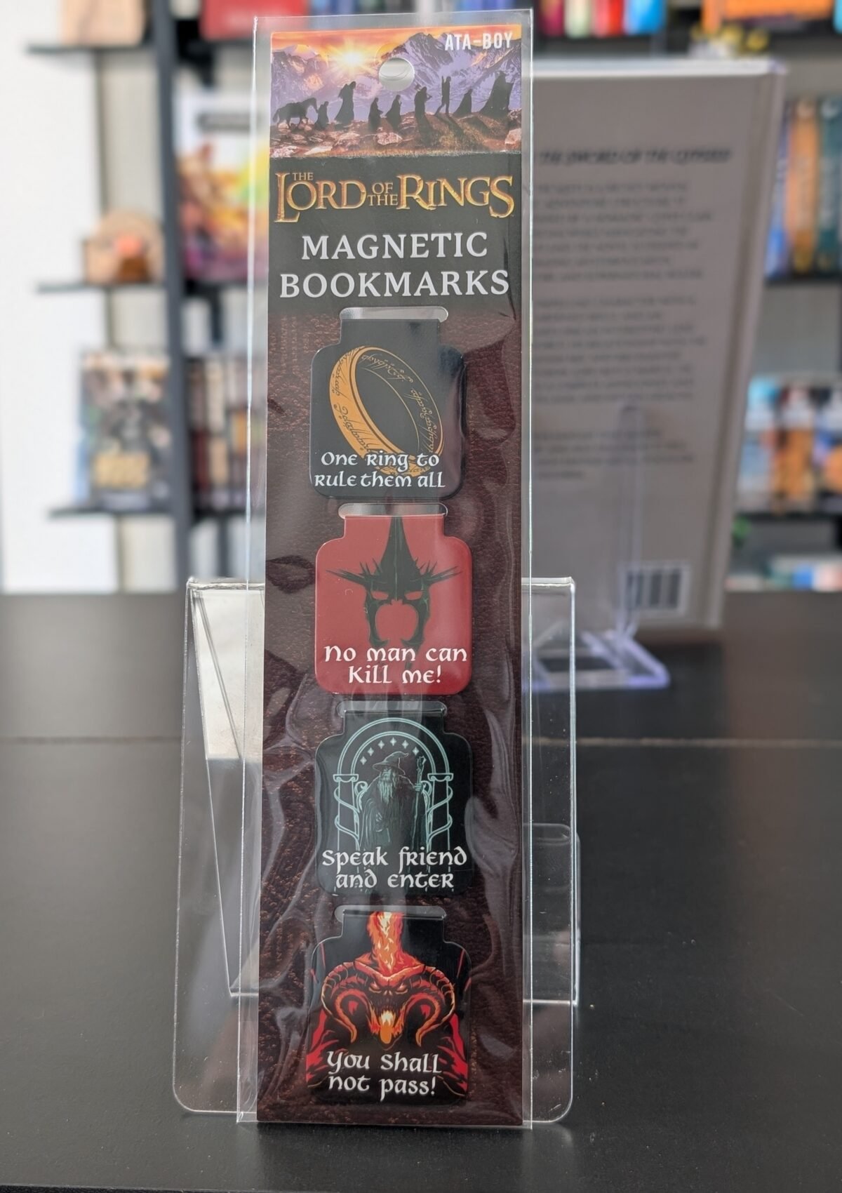 Lord of the Rings Magnetic Bookmark Set