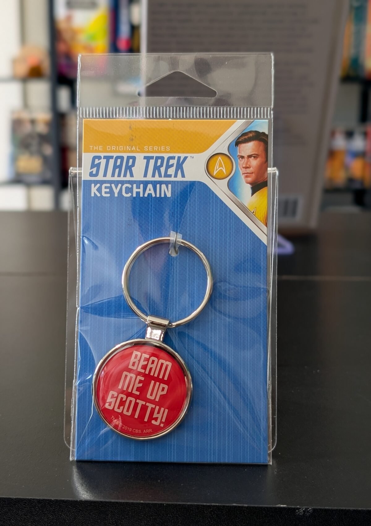 Star Trek Beam Me Up Keychain