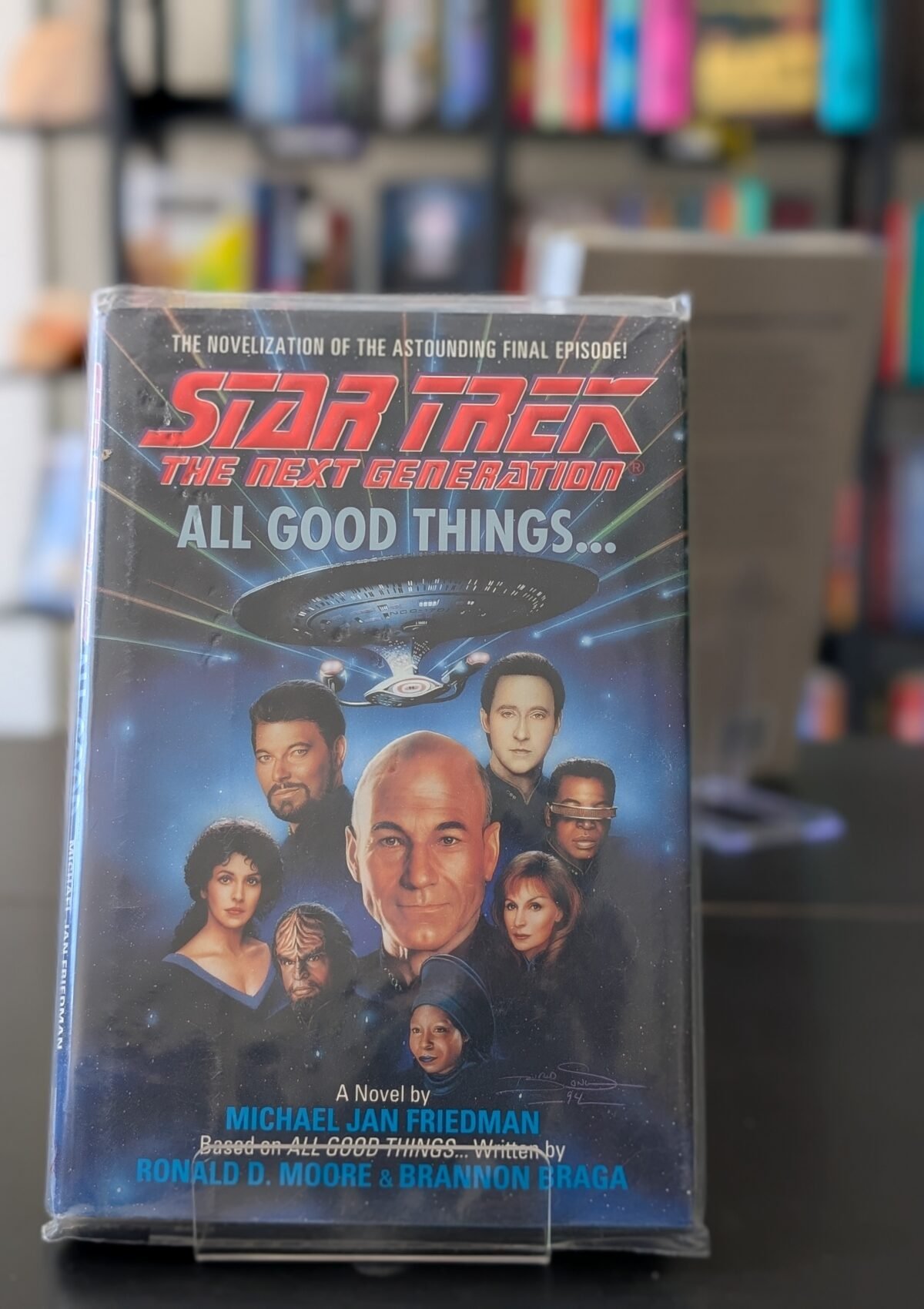 All Good Things-- (Star Trek Next Generation Book #10)