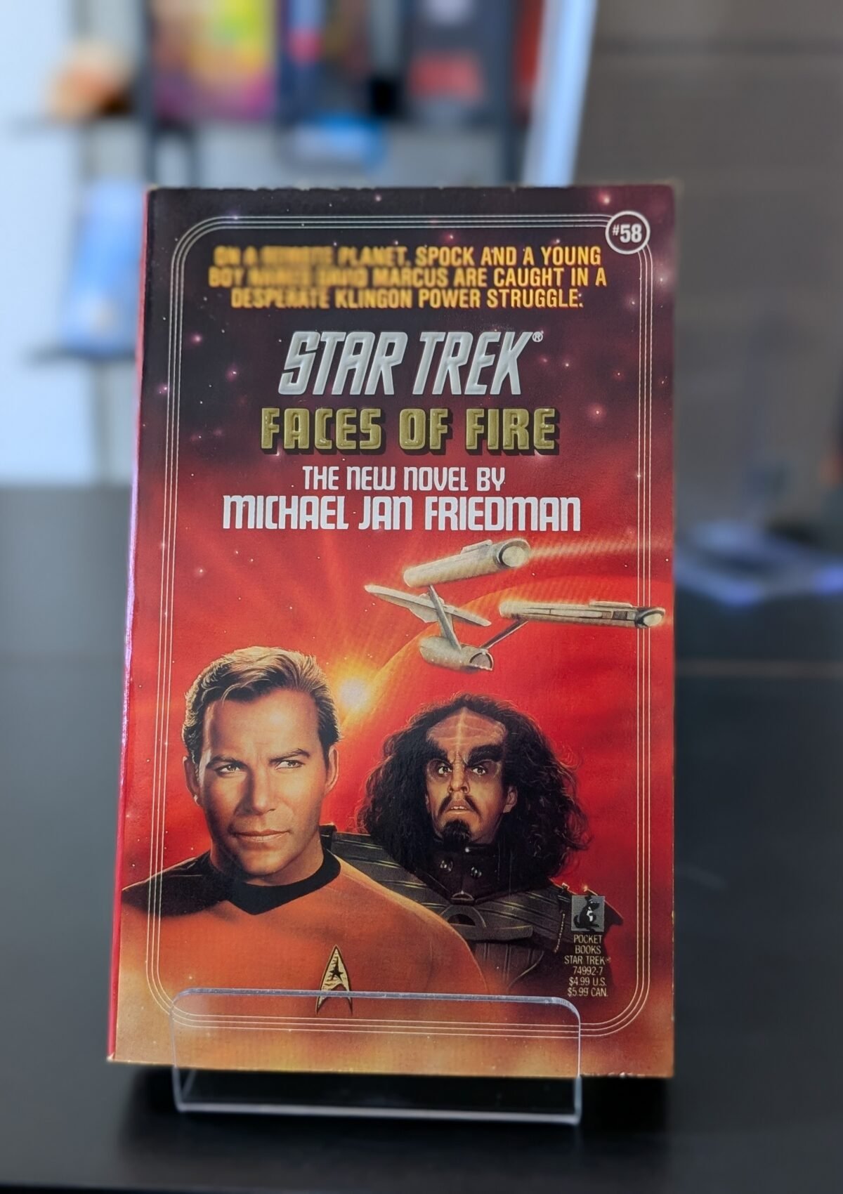 Faces of Fire (Star Trek #58)