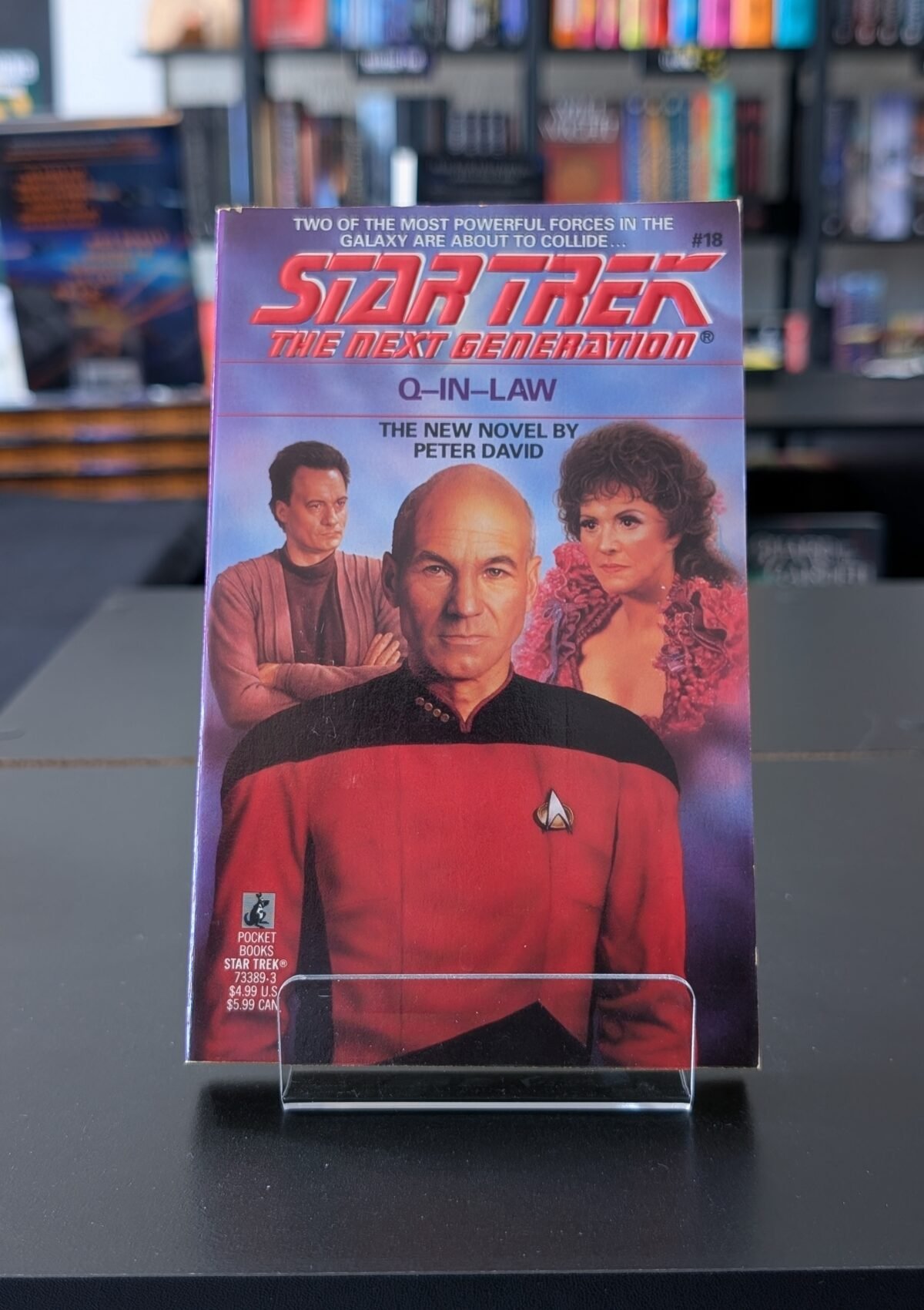 Q-in-law (Star Trek Next Generation #18)