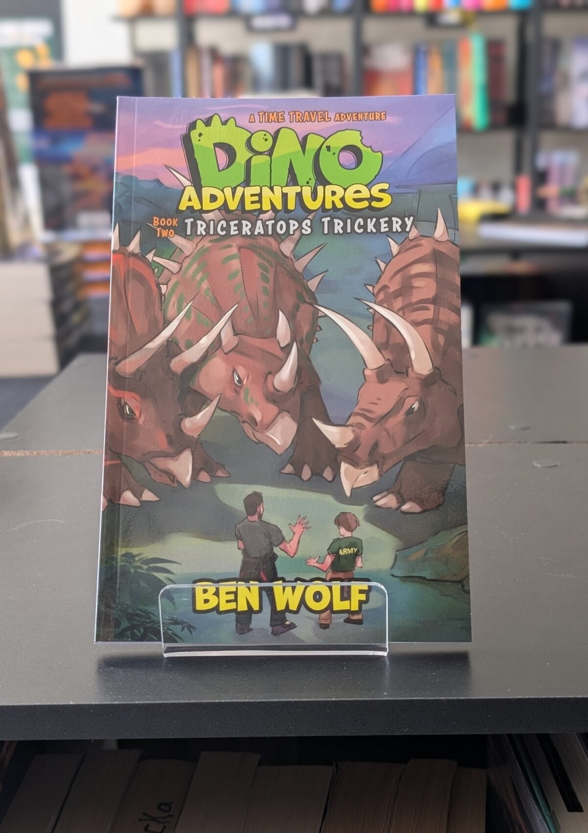 Dino Adventures: Triceratops Trickery Book #2
