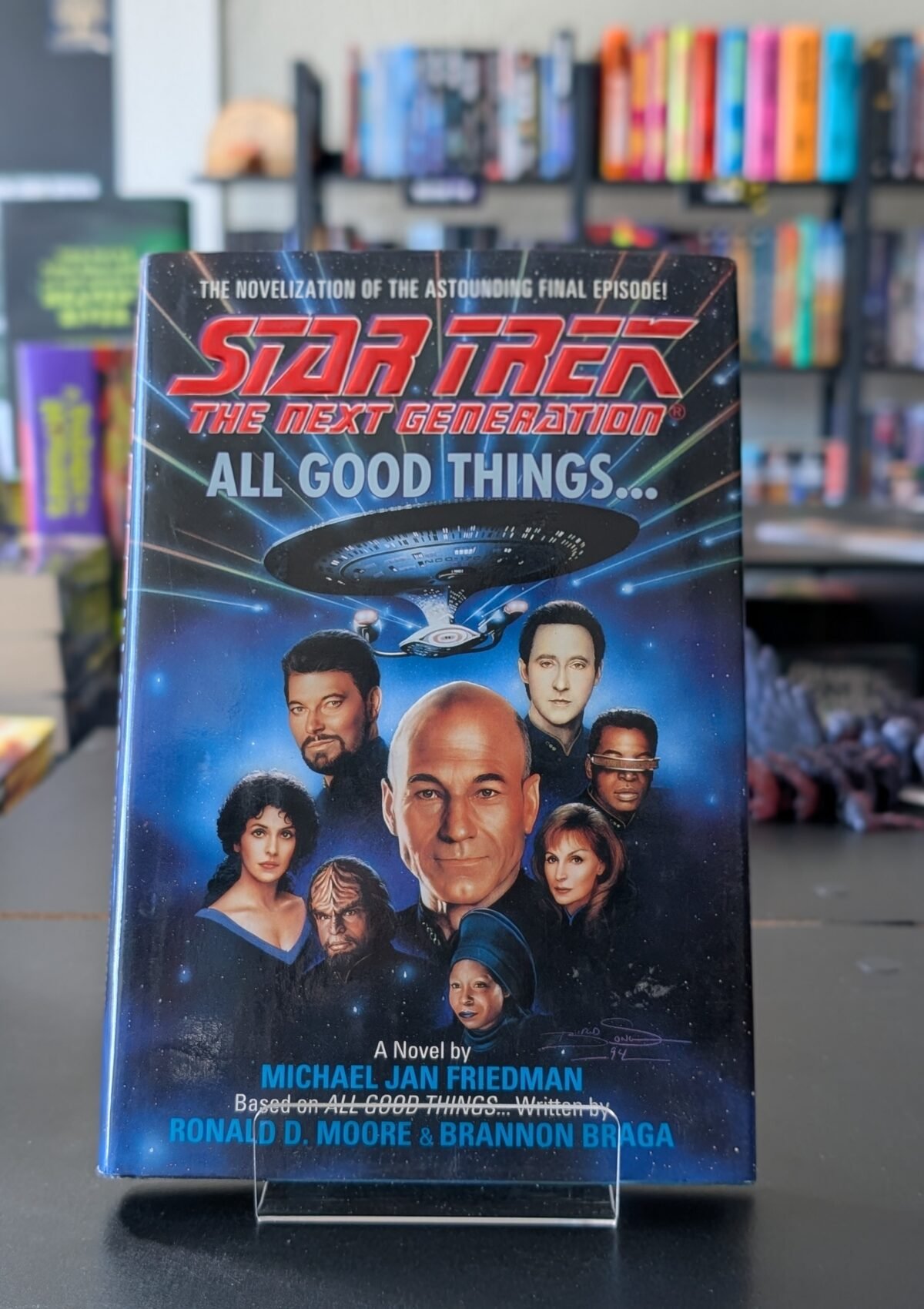 All Good Things-- (Star Trek Next Generation Book #10)