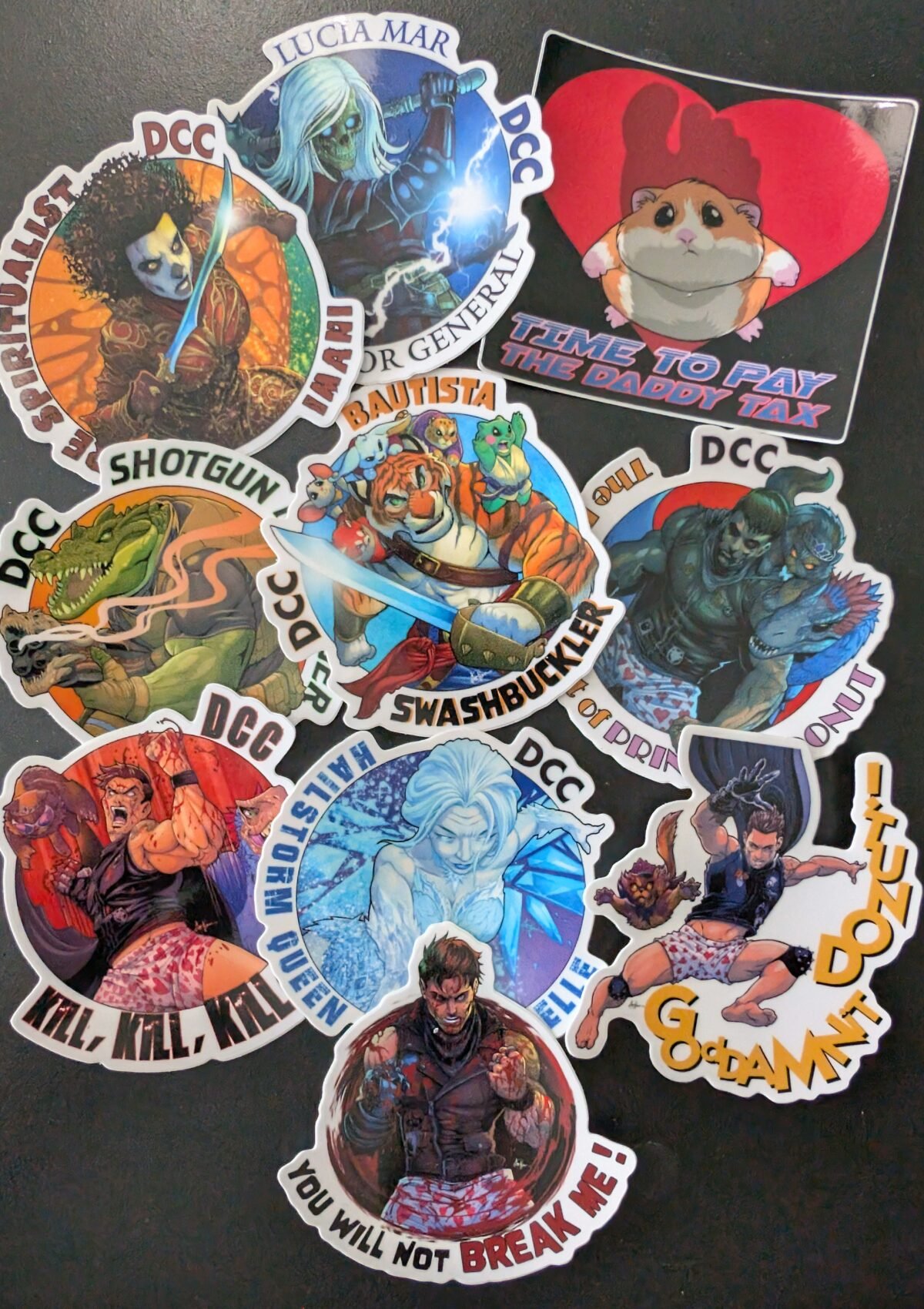 DCC Sticker Collection