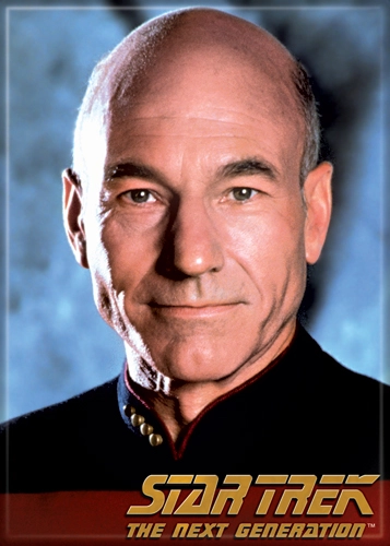 Star Trek Captain Picard Magnet 2.5" x 3.5"