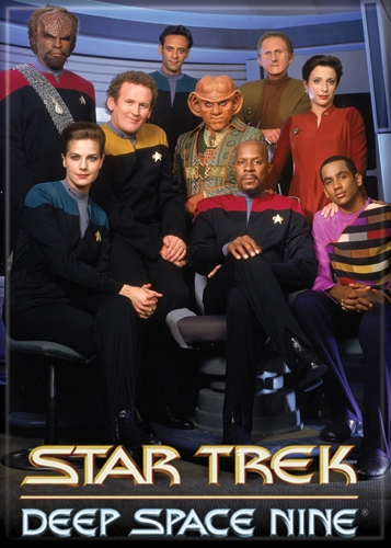 Star Trek DS9 Cast Magnet 2.5" x 3.5"