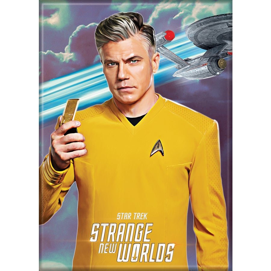 Star Trek Stw Captain Pike Magnet 2.5" x 3.5"