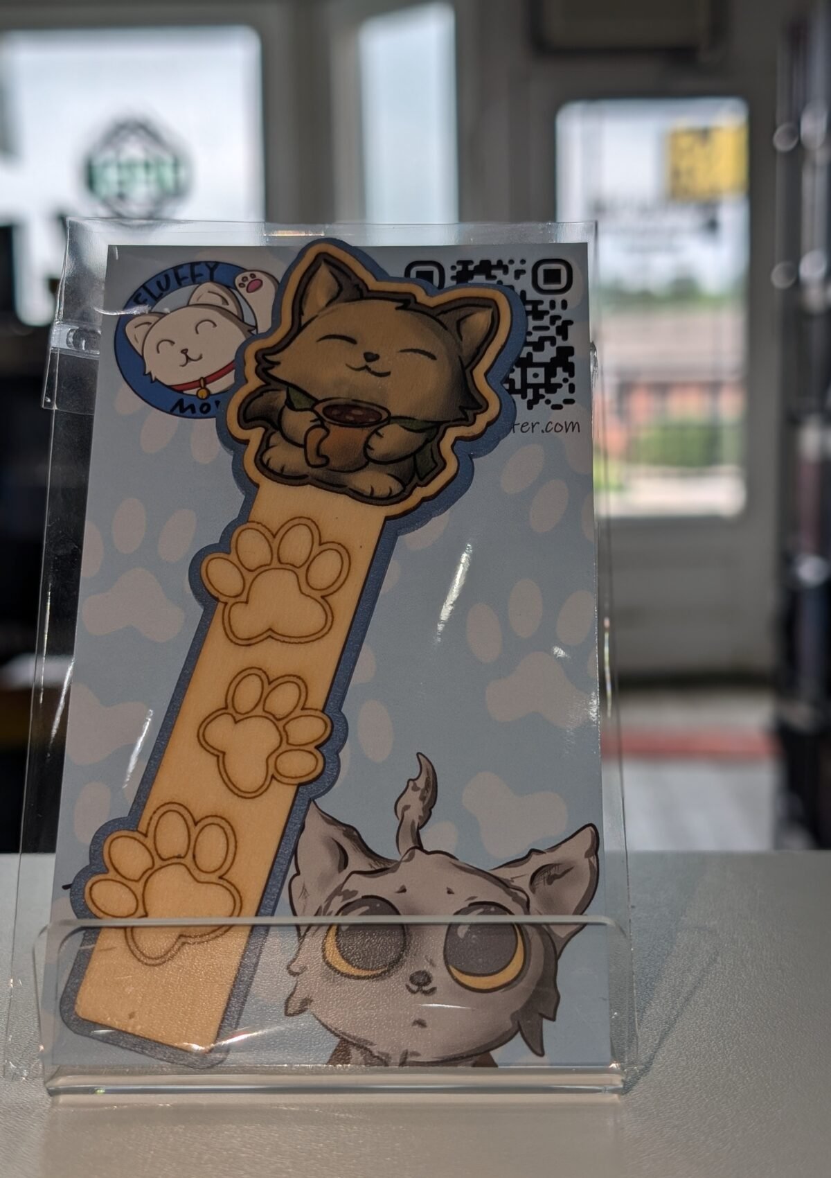 Arctic Fox Bookmark