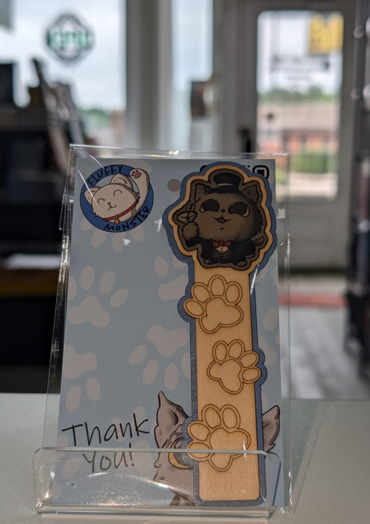 Fancy Cat Bookmark