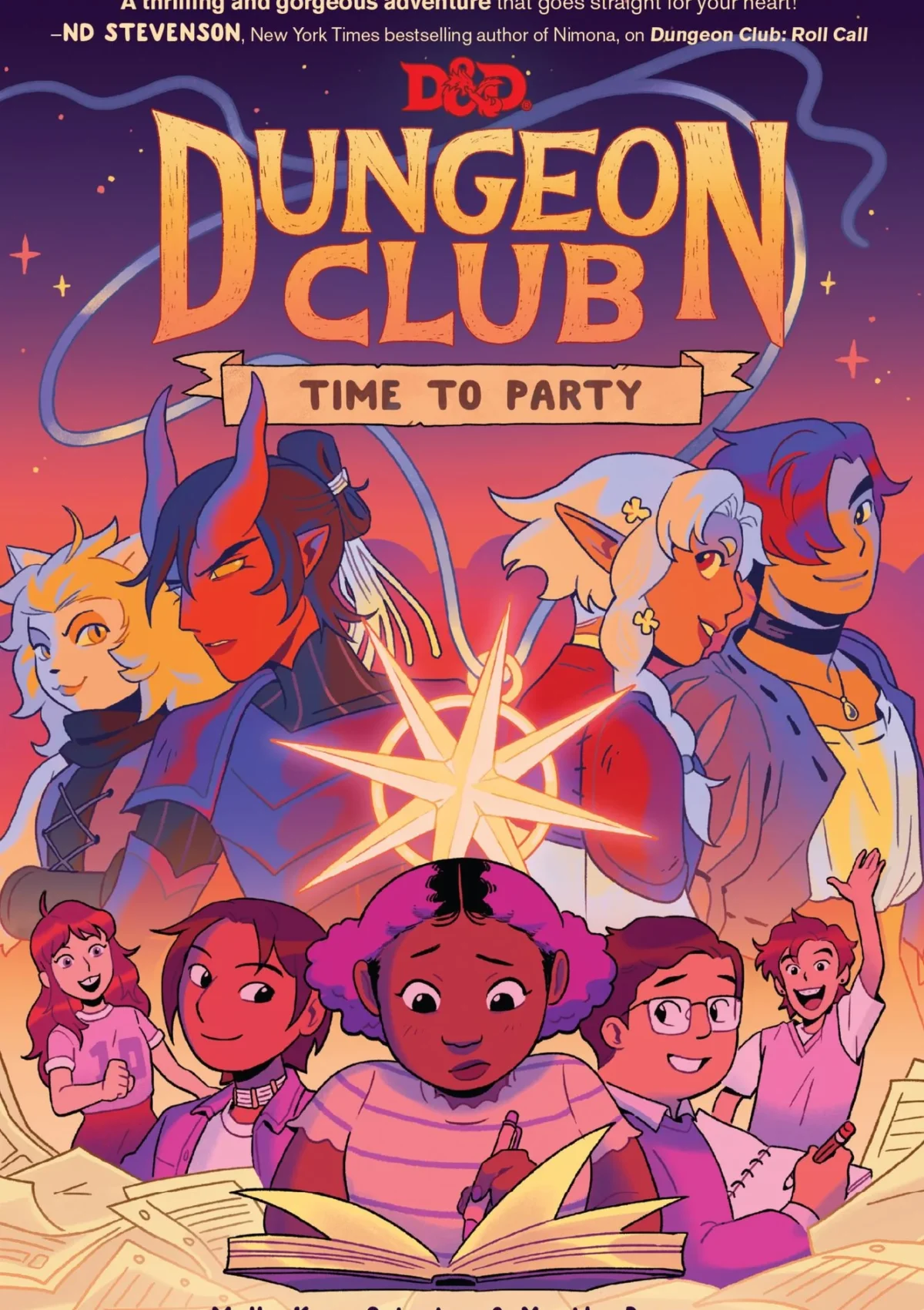 Dungeons & Dragons: Dungeon Club: Time to Party: A Graphic Novel (Dungeons & Dragons: Dungeon Club #2)