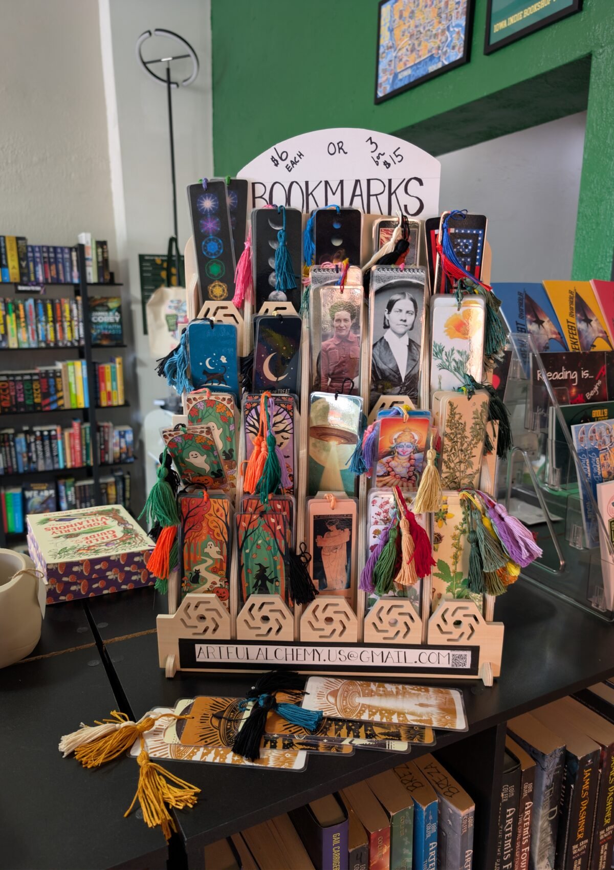 Artfulalchemy's Collection of locally made Bookmarks